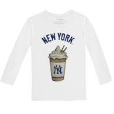 New York Yankees Latte Long-Sleeve Tee Shirt
