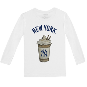 New York Yankees Latte Long-Sleeve Tee Shirt