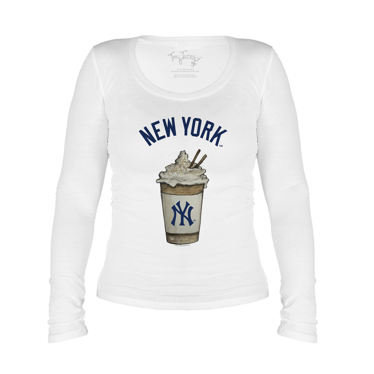 New York Yankees Latte Legend Long Sleeve