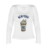 New York Yankees Latte Legend Long Sleeve