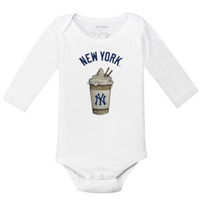 New York Yankees Latte Long Sleeve Snapper