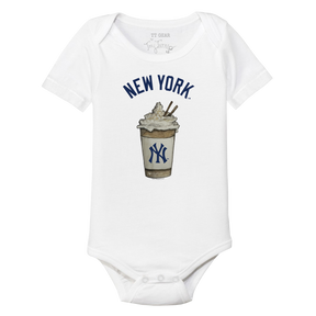 New York Yankees Latte Short Sleeve Snapper