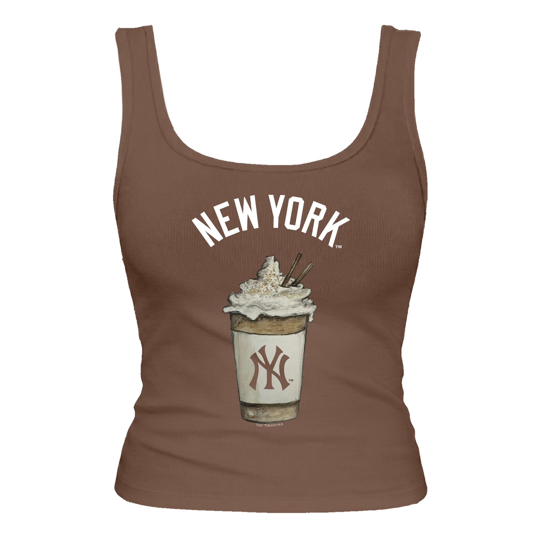 New York Yankees Latte Emmy Tank
