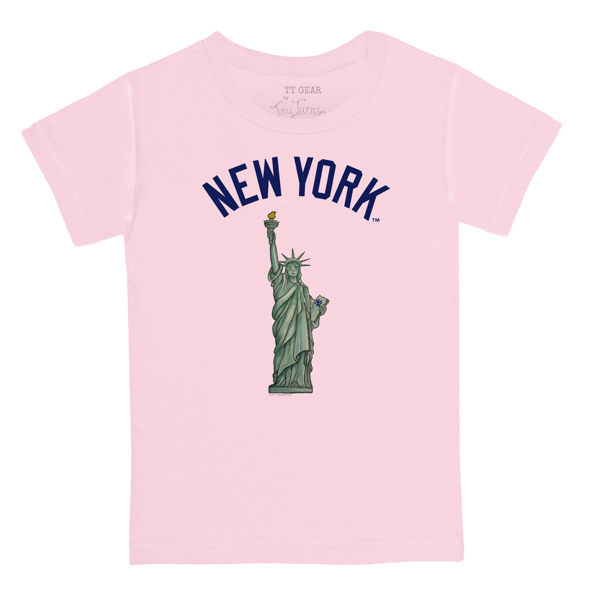 New York Yankees Statue of Liberty Kid's Tee Shirt