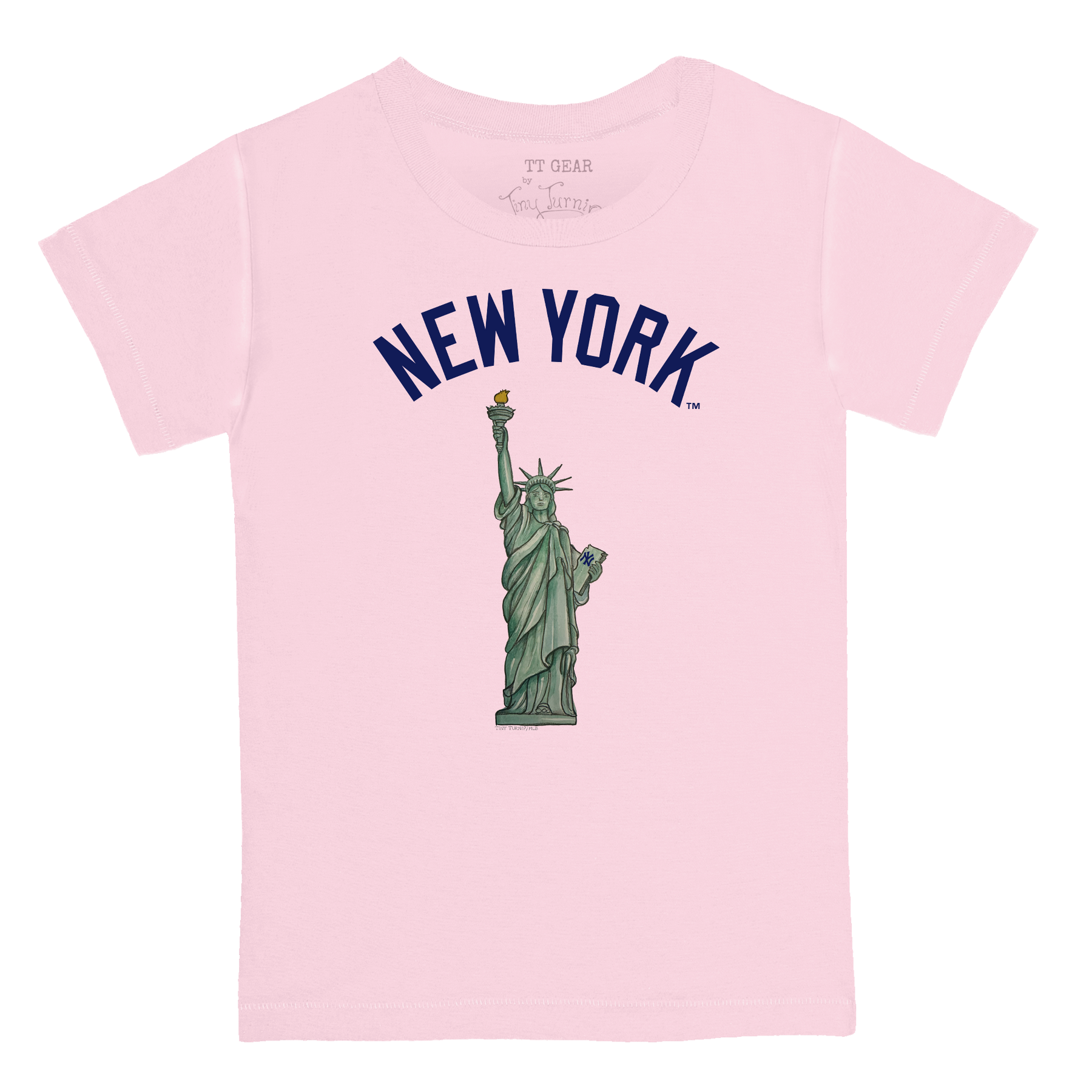 New York Yankees Statue of Liberty Kid's Tee Shirt