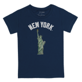 New York Yankees Statue of Liberty Kid's Tee Shirt