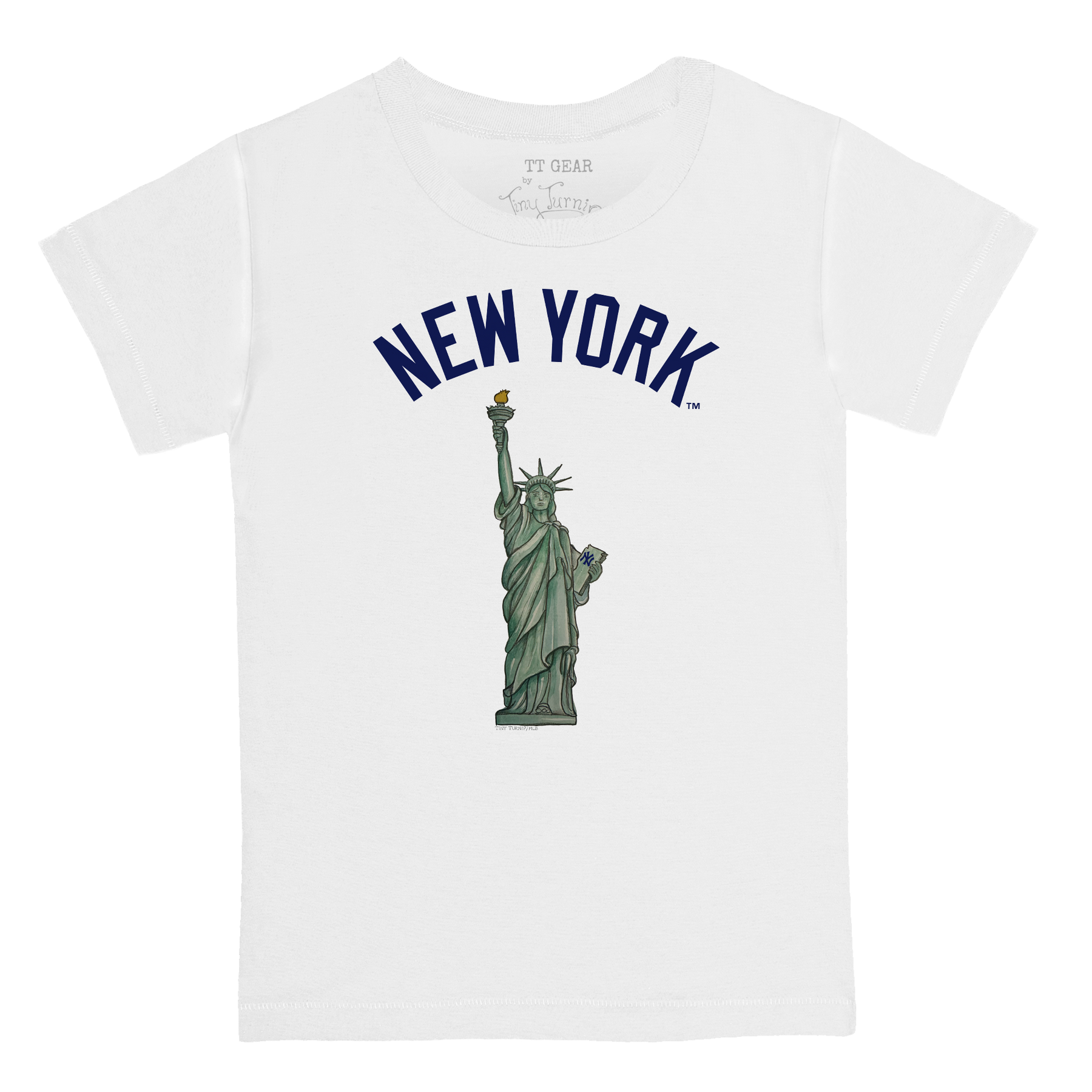 New York Yankees Statue of Liberty Kid's Tee Shirt