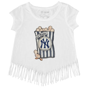 New York Yankees Lil' Peanut Fringe Tee