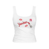 New York Yankees Lipstick Emmy Tank