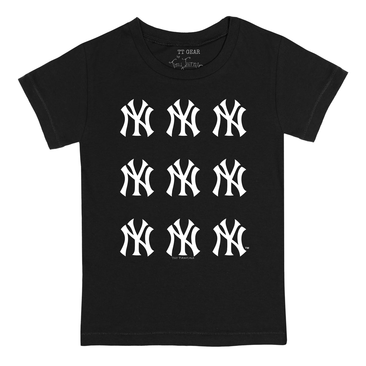 New York Yankees Logo Grid Tee Shirt