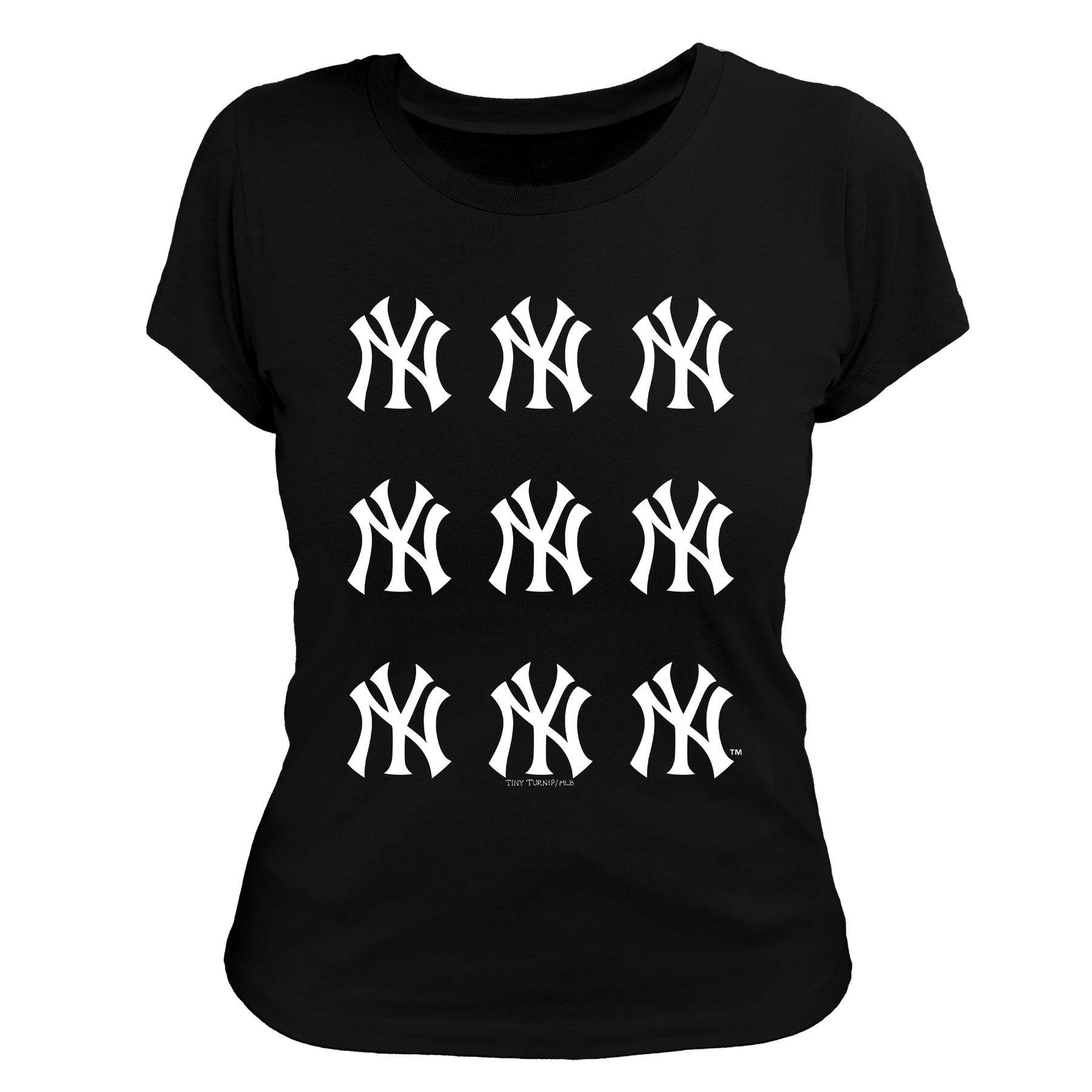 New York Yankees Logo Grid Tee Shirt