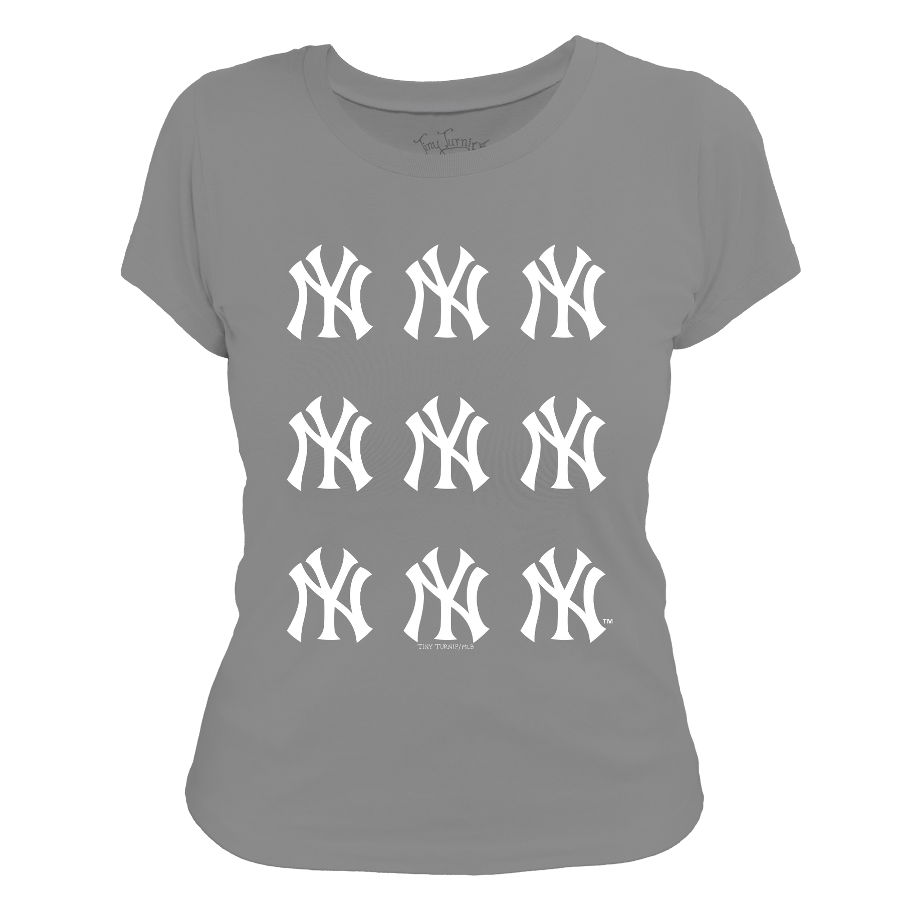 New York Yankees Logo Grid Tee Shirt