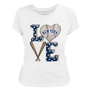 New York Yankees Baseball LOVE Tee Shirt