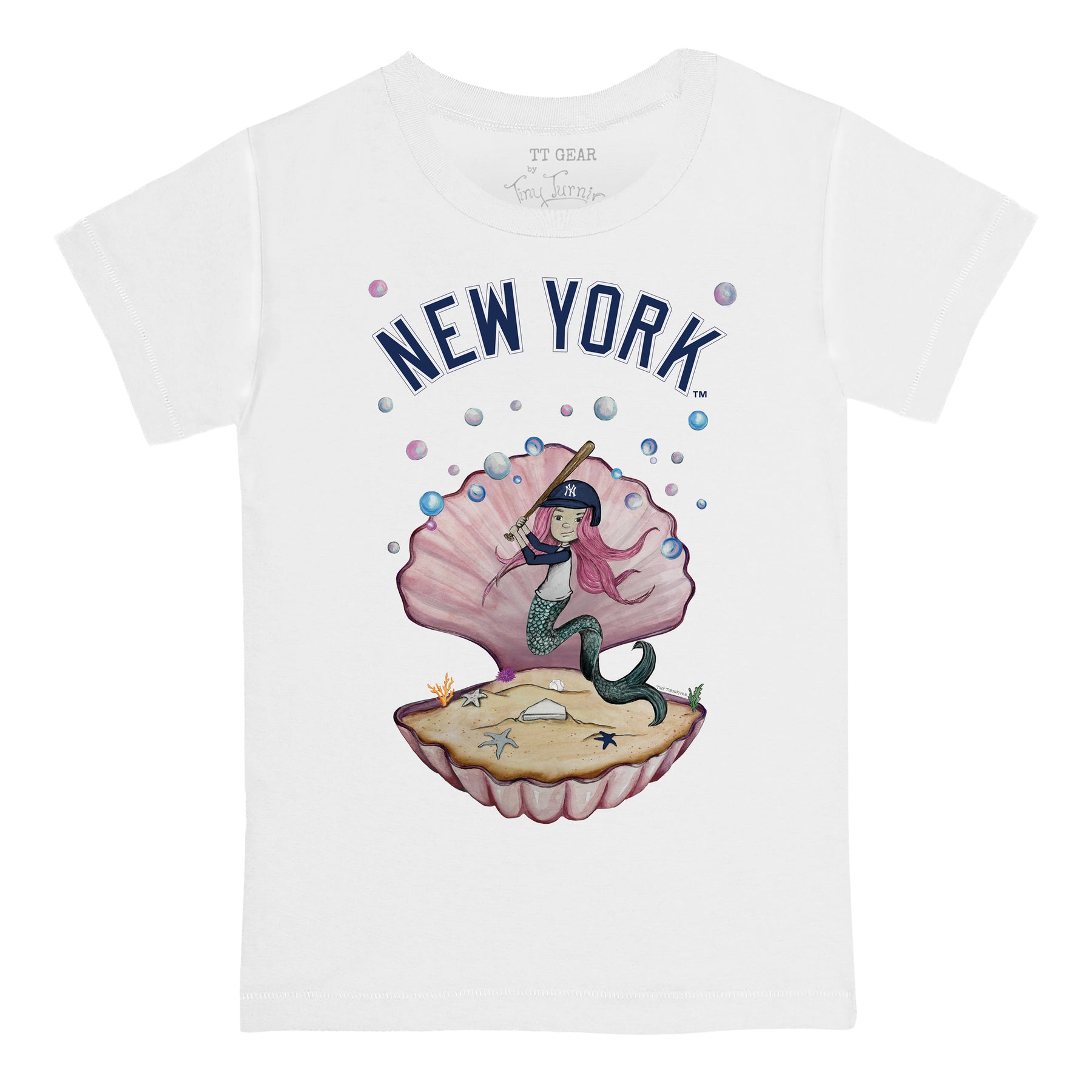 New York Yankees Mermaid Tee Shirt