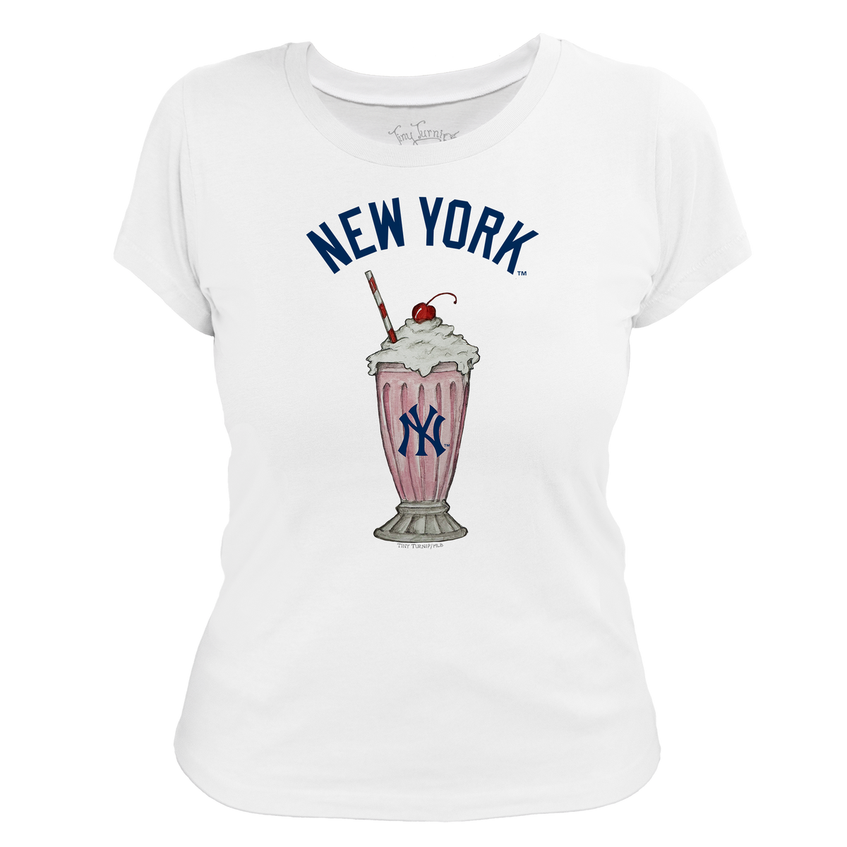 New York Yankees Milkshake Women's Tee Shirt