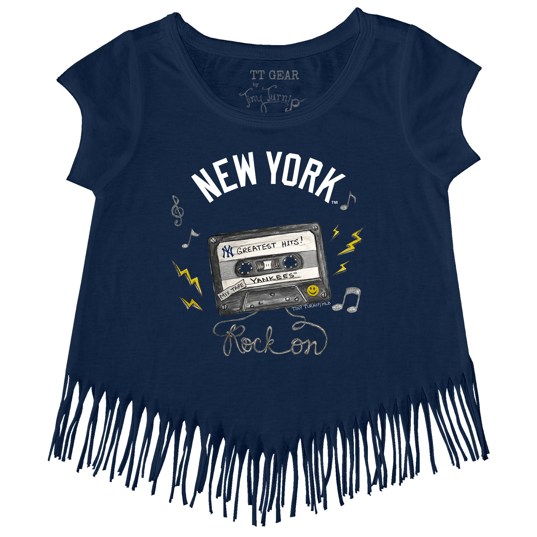 New York Yankees Mixtape Fringe Tee
