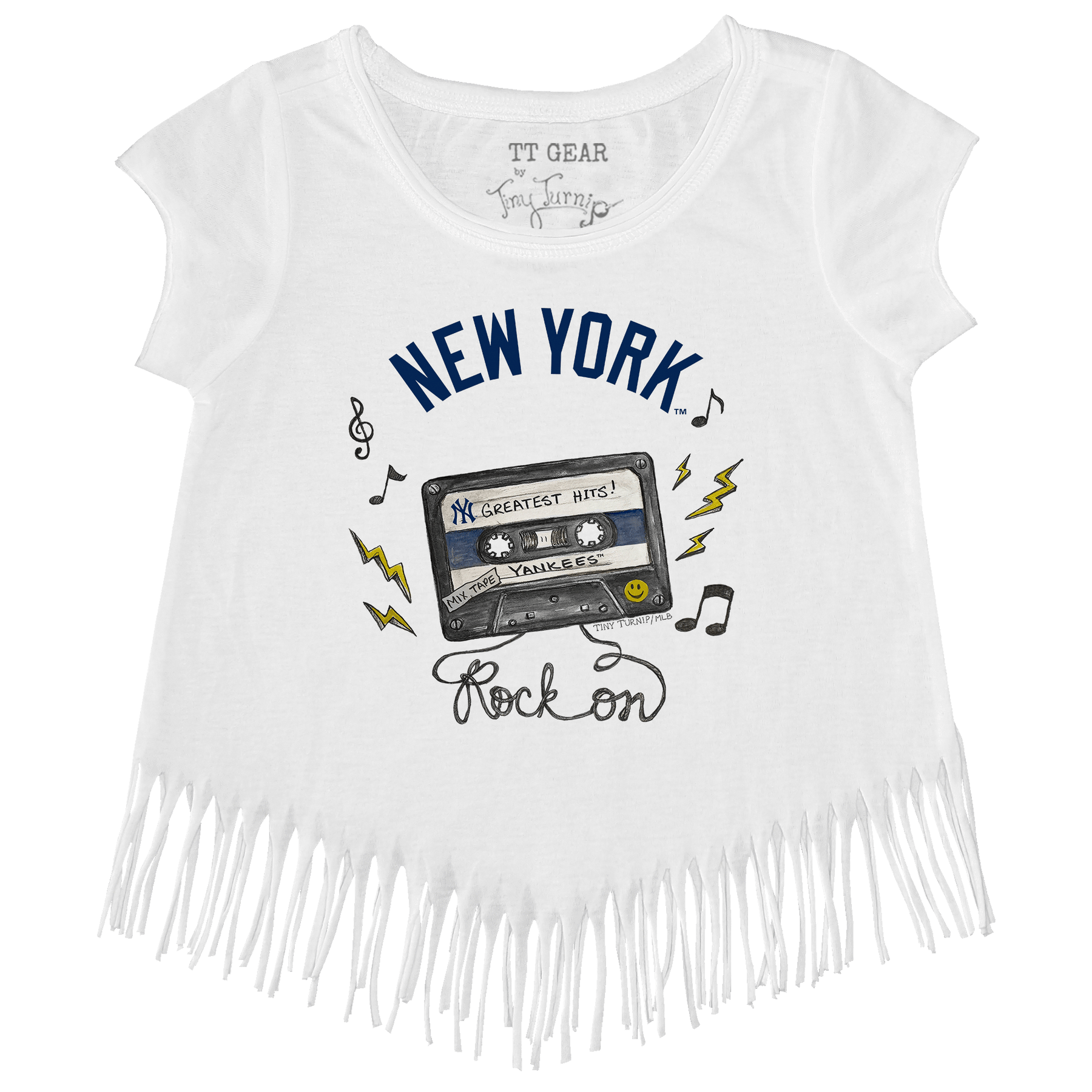 New York Yankees Mixtape Fringe Tee