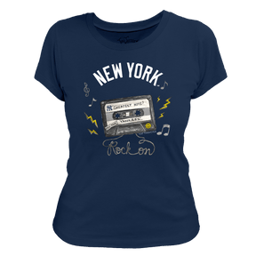 New York Yankees Mixtape Women's Tee Shirt