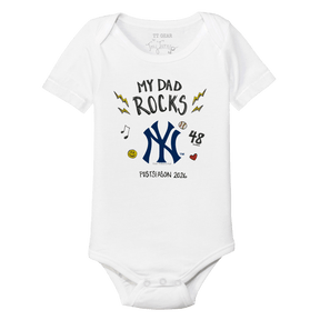 VIP New York Yankees Postseason '26 Short Sleeve Snapper - Tiny Turnip