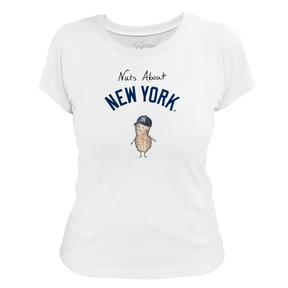 New York Yankees Nuts About Yankees Women's Tee Shirt - Tiny Turnip