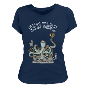New York Yankees Octopus Tee Shirt