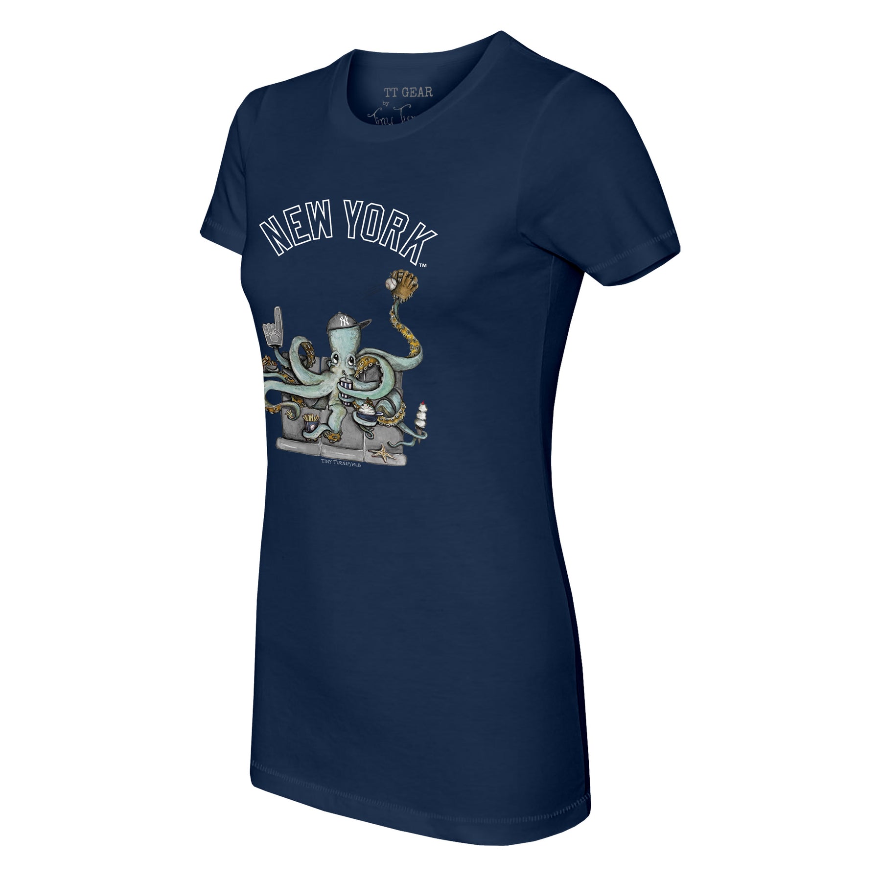 New York Yankees Octopus Tee Shirt