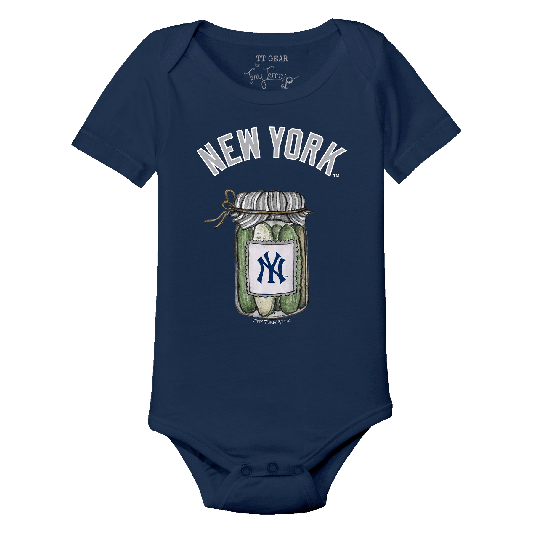 New York Yankees Pickle Jar Short Sleeve Snapper