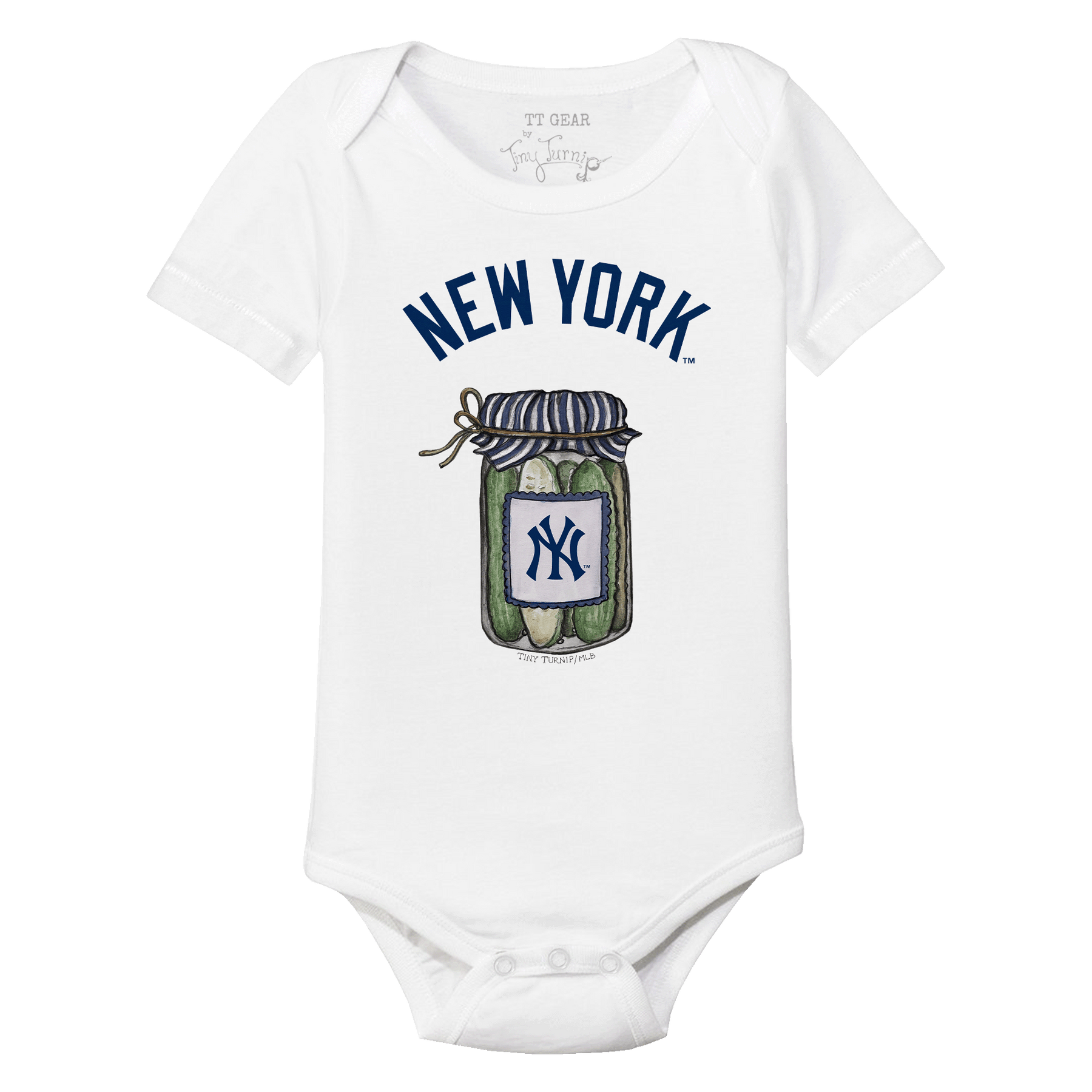 New York Yankees Pickle Jar Short Sleeve Snapper