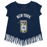 New York Yankees Pickle Jar Fringe Tee
