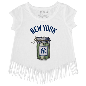 New York Yankees Pickle Jar Fringe Tee