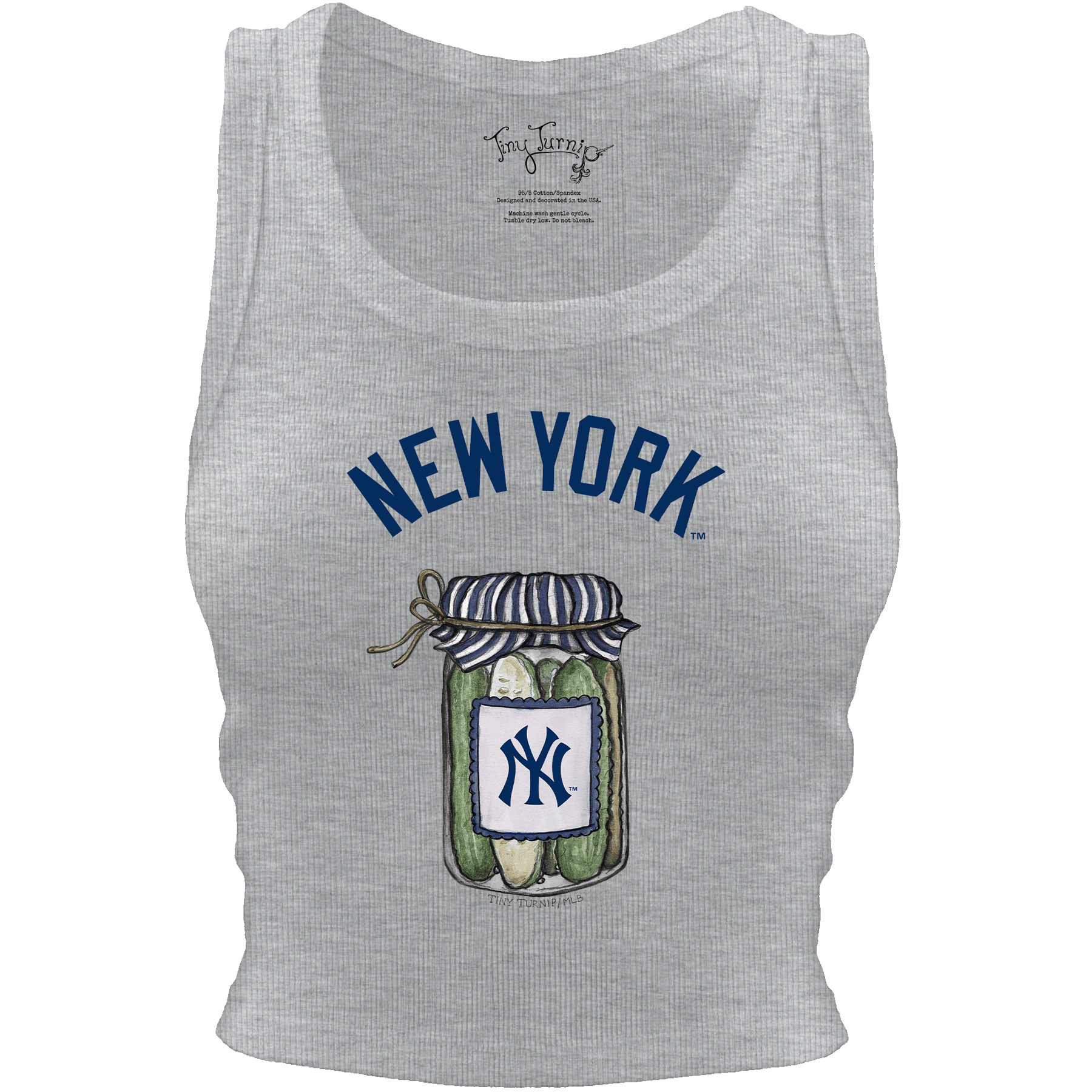New York Yankees Pickle Jar Crop Tank