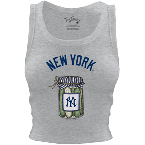 New York Yankees Pickle Jar Crop Tank