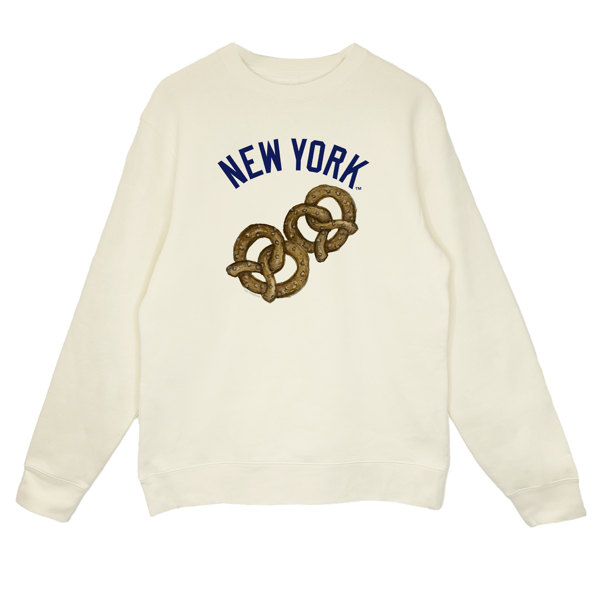 New York Yankees Pretzel Carson Crewneck Sweatshirt