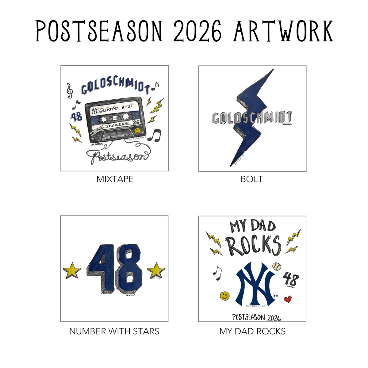 VIP New York Yankees Postseason '26 Kid's Tank
