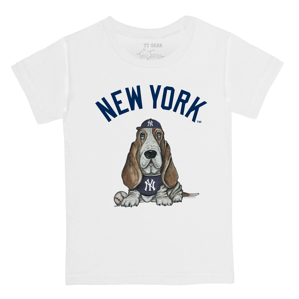 New York Yankees Puddy Kid's Tee Shirt - Tiny Turnip