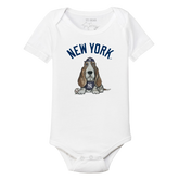 New York Yankees Puddy Short Sleeve Snapper - Tiny Turnip