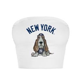 New York Yankees Puddy Crop Tube Top