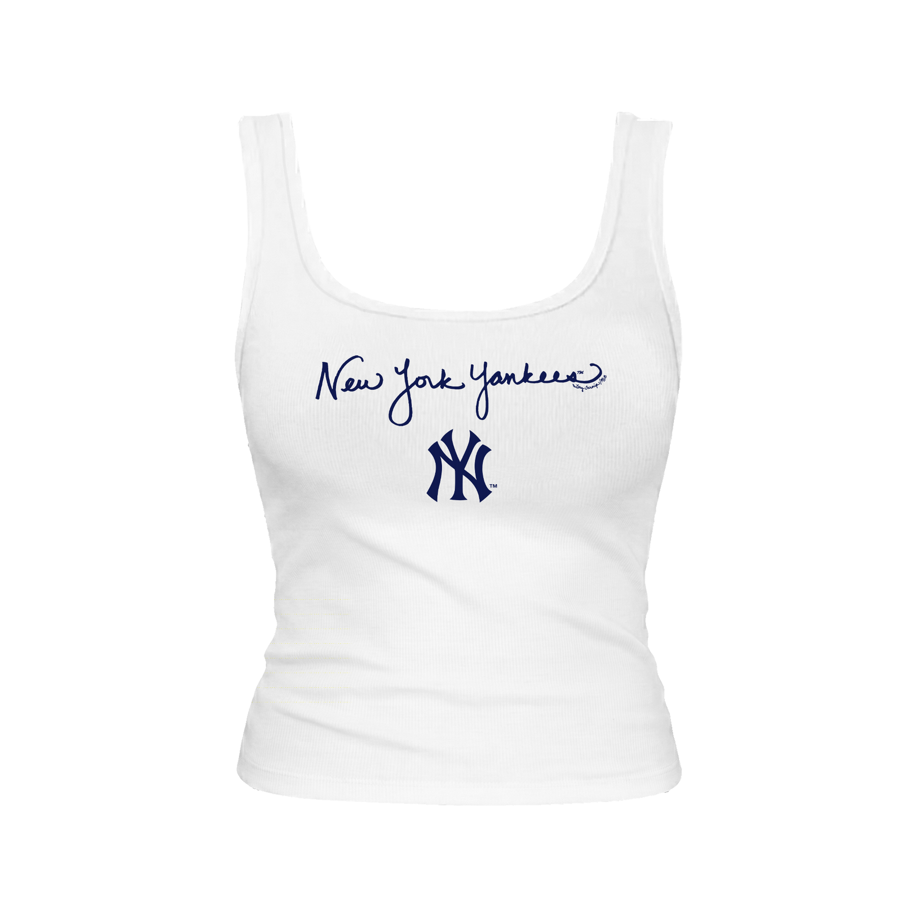 New York Yankees Logo Script Emmy Tank