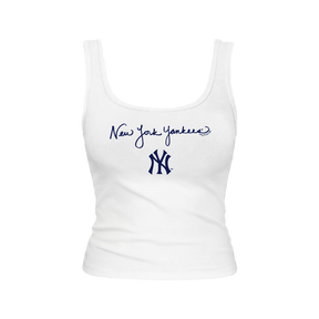 New York Yankees Logo Script Emmy Tank