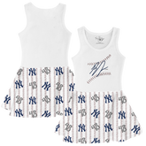 VIP MLB Signature Stitch w/ Number, Logo - Tank Swing Dress - Tiny Turnip