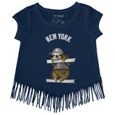 New York Yankees Sloth Fringe Tee