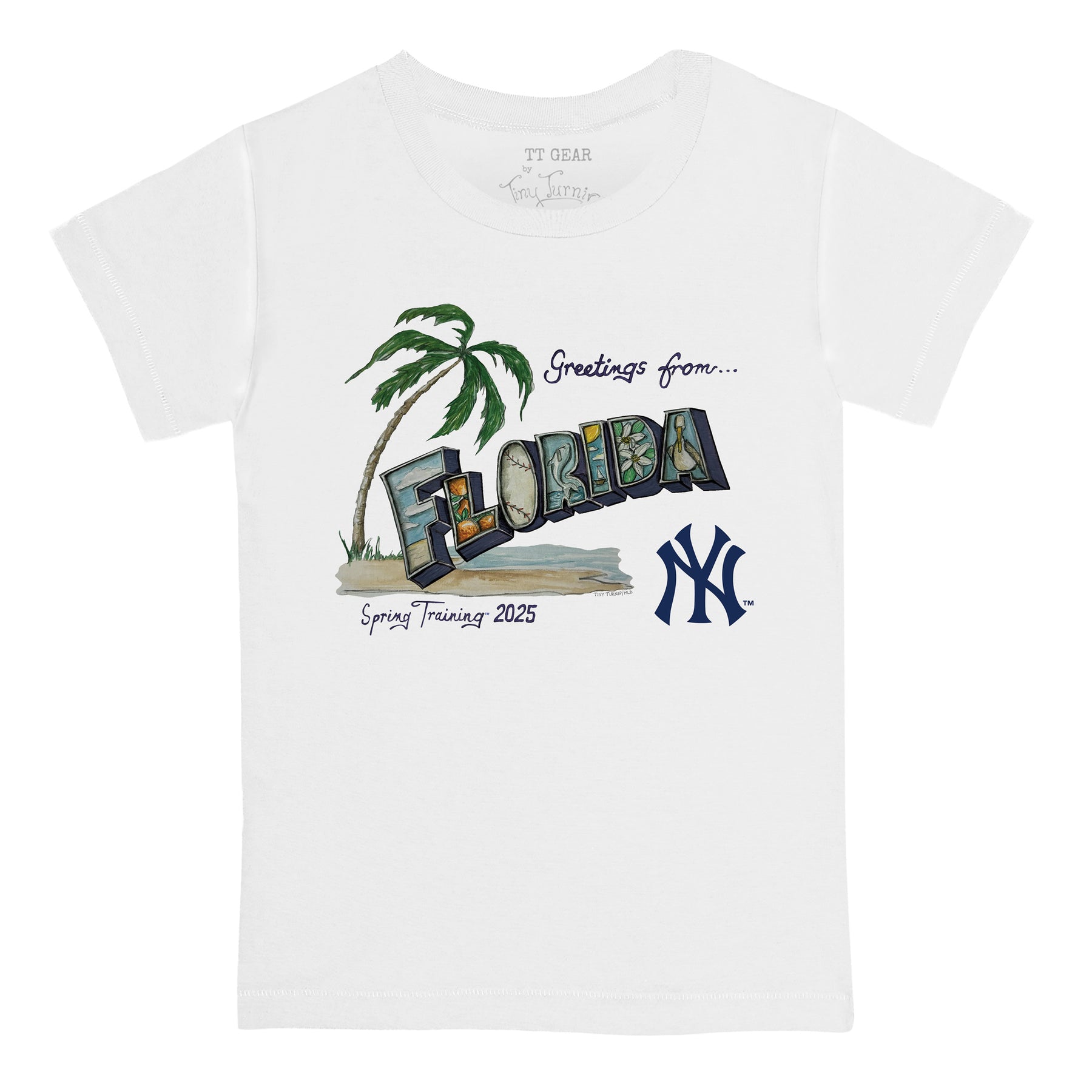 New York Yankees Spring Training 2025 Tee Shirt