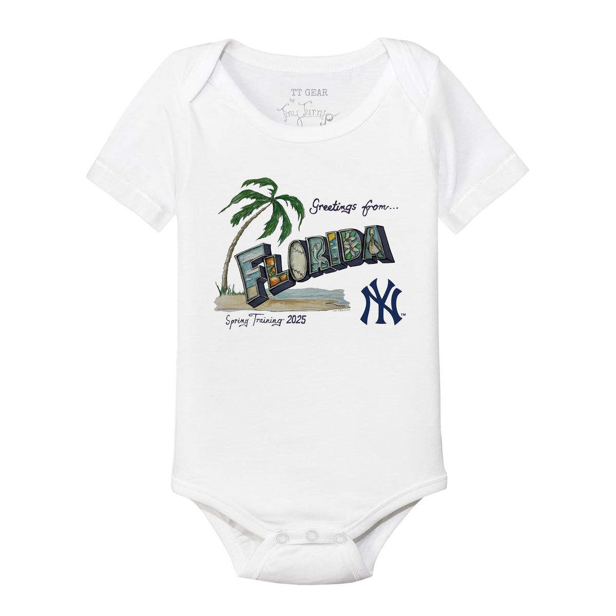 New York Yankees Spring Training 2025 Short Sleeve Snapper