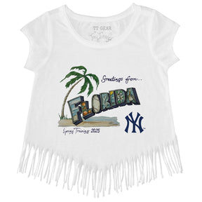 New York Yankees Spring Training 2025 Fringe Tee