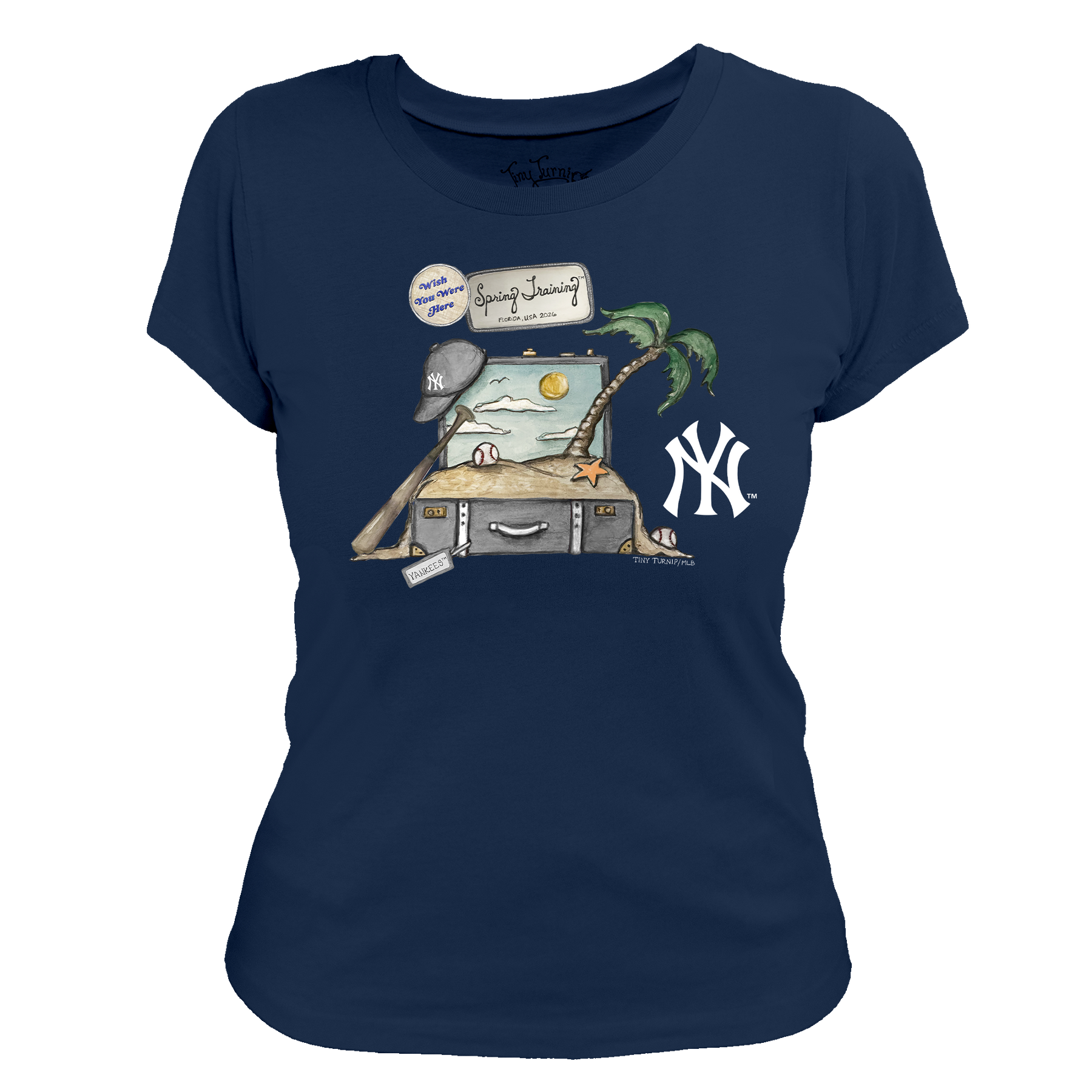 New York Yankees Spring Training 2026 Women's Tee Shirt