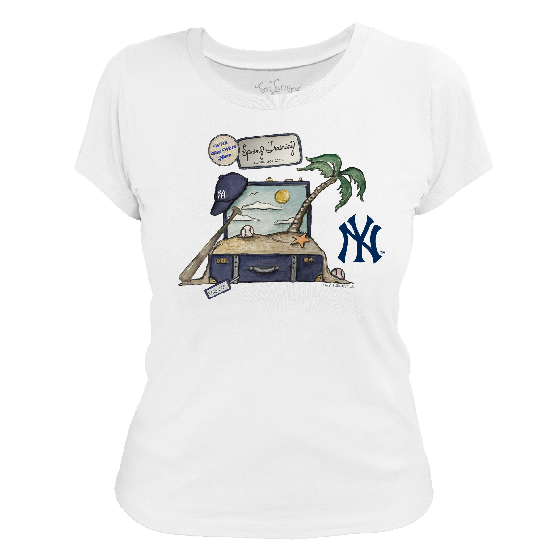 New York Yankees Spring Training 2026 Women's Tee Shirt
