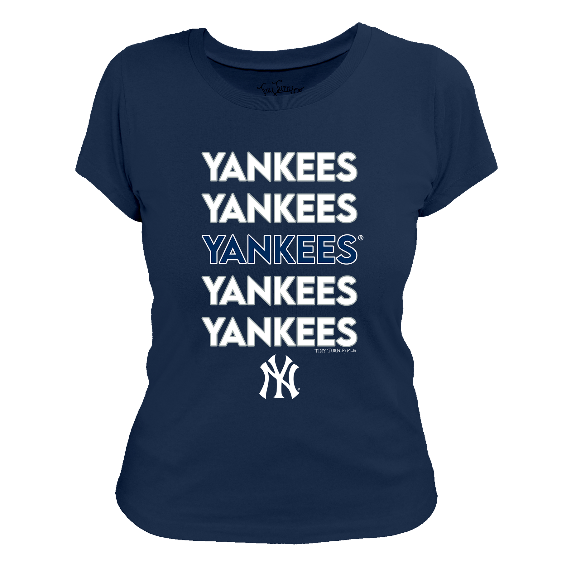 New York Yankees Stacked Tee Shirt