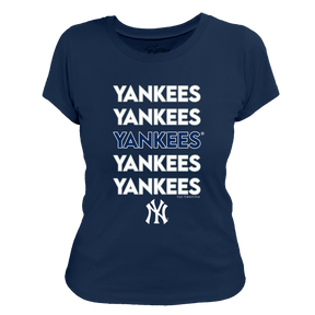 New York Yankees Stacked Tee Shirt
