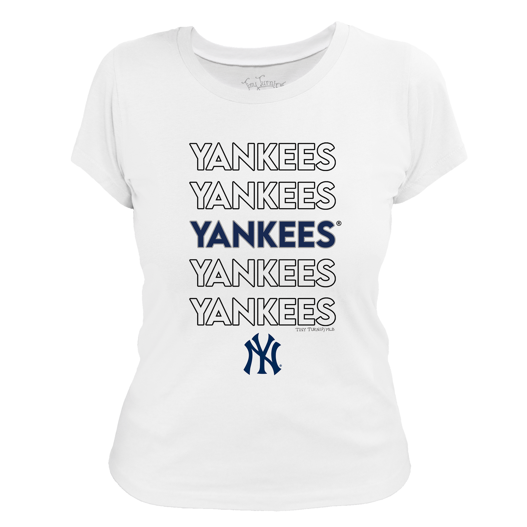 New York Yankees Stacked Tee Shirt