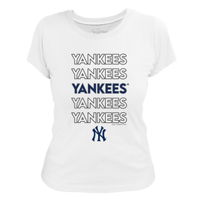 New York Yankees Stacked Tee Shirt